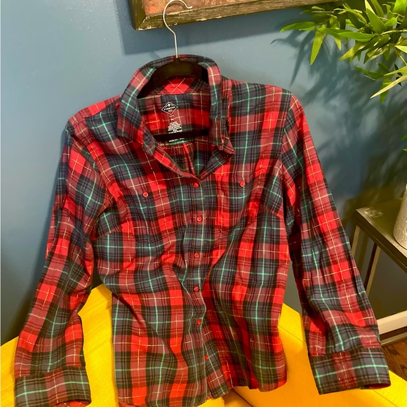 Plaid button down - Picture 4 of 5